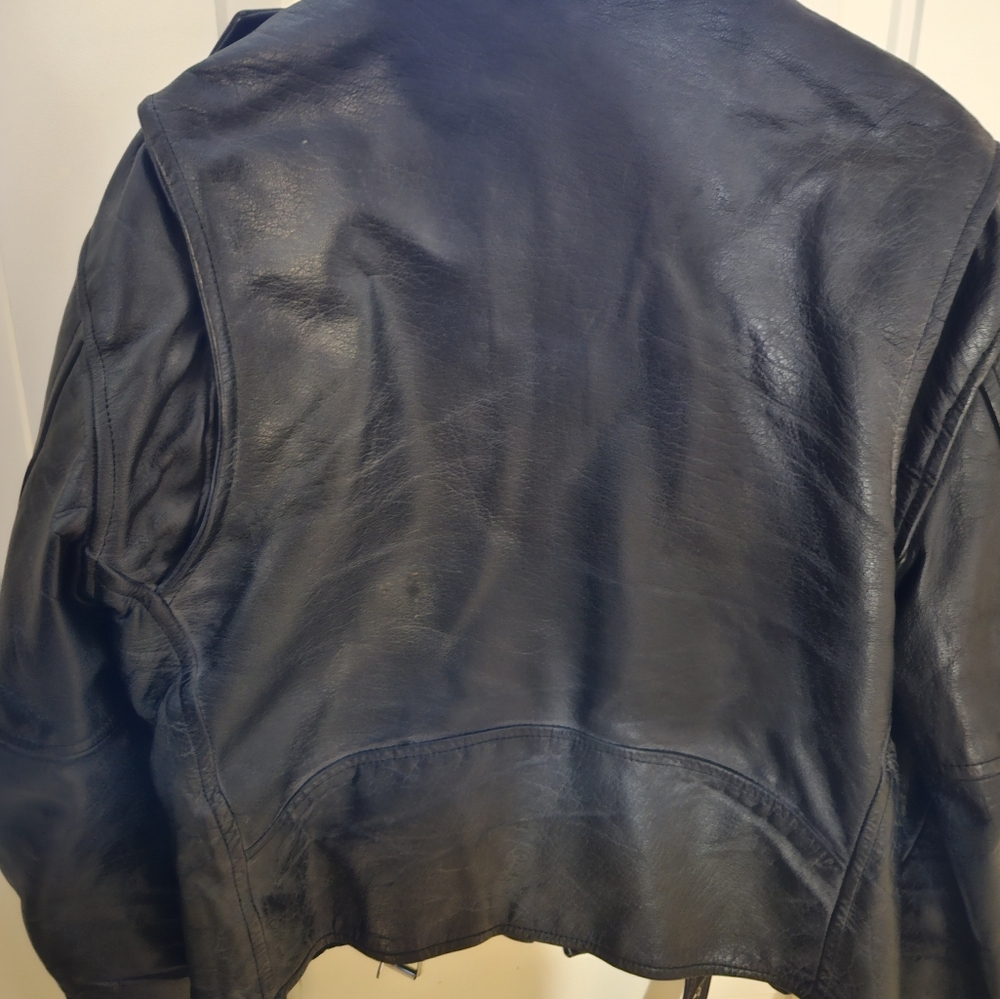 Leather jacket womens - Picture 5 of 5